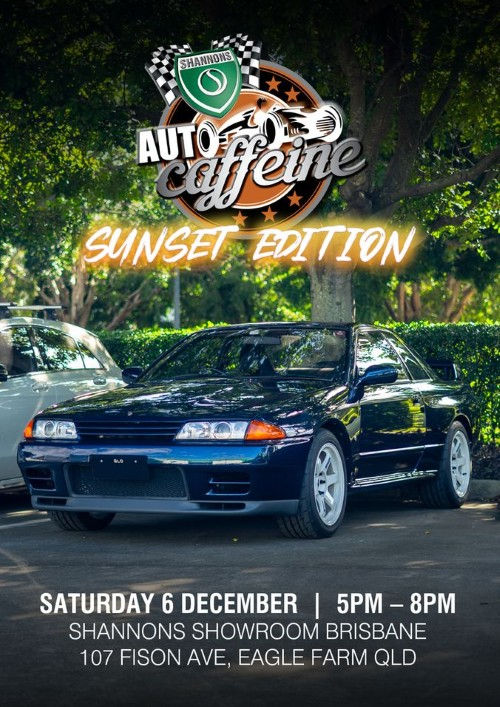 Auto Caffeine Sunset Edition event