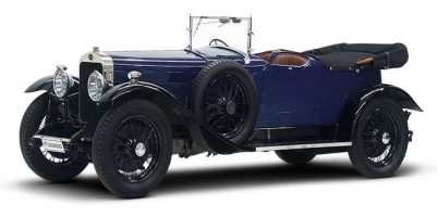 Dark blue Delage Sport Tourer