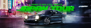A chance to win a full throttle Japan tour