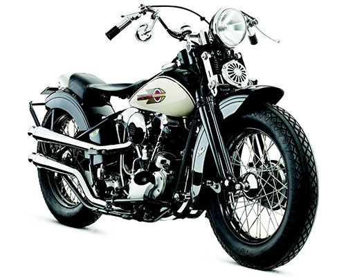 black and white motorcycle