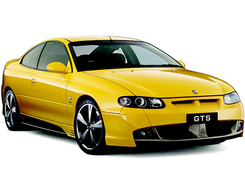 holden yellow monaro car